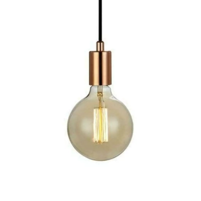 SKY lampa wisząca 106171 Black/Copper